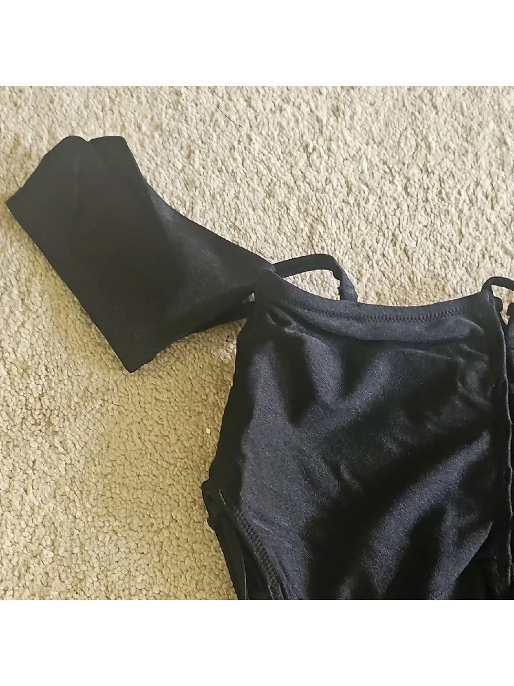 Black Women's One Piece Swimsuit